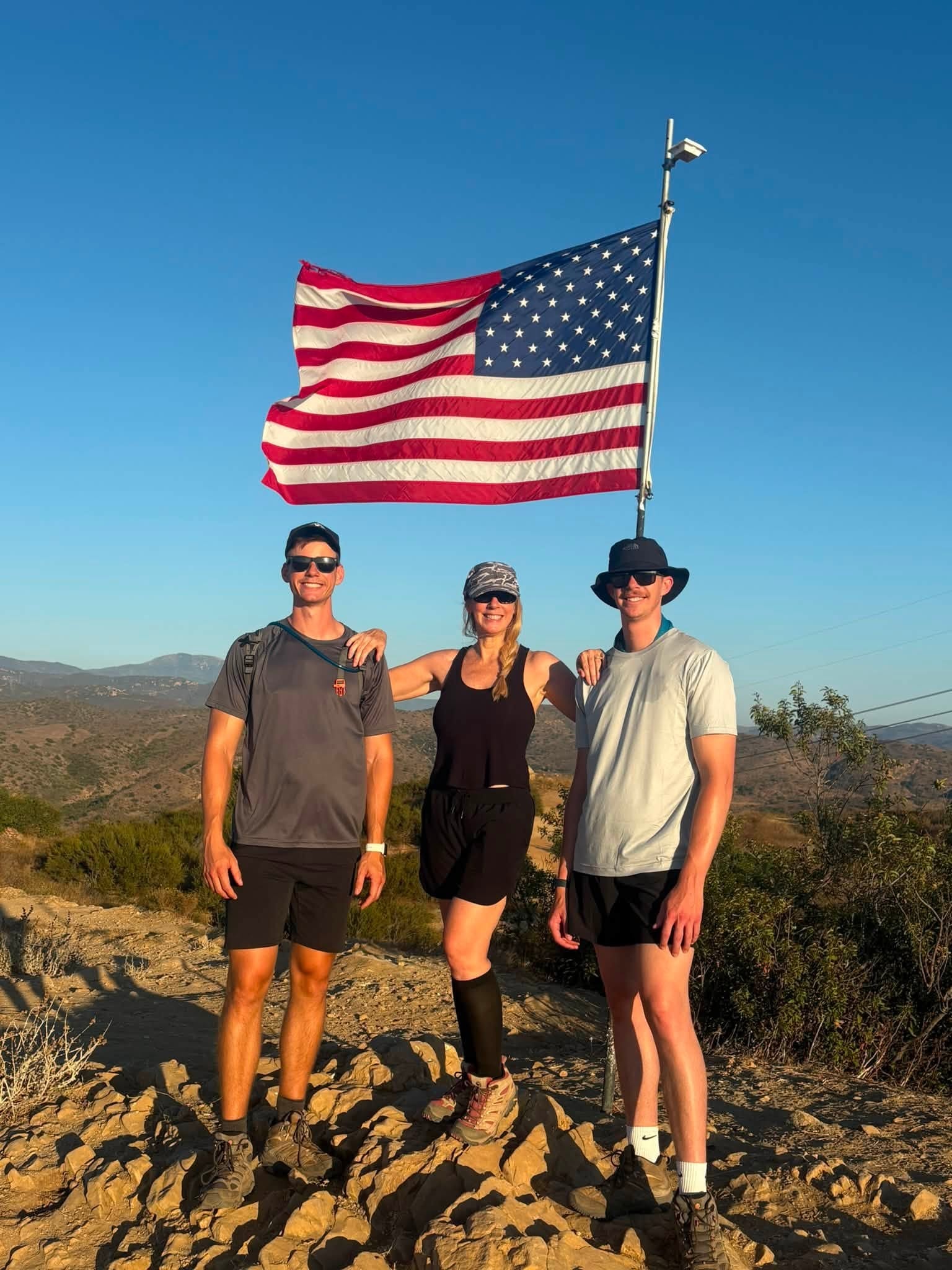 Stephanie Pedley outdoors — hiking and adventuring